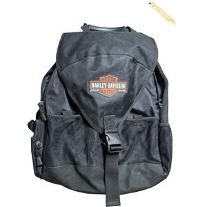 Harley-Davidson Helmet Backpack Bar & Shield Black Motorcycle Laptop Bag